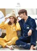 Luxury Letter G Couple Pajamas Set INS Style Soft Touch Men Women Flower Printed Sleepwear Indoor Casual Lover Silk Nightclothes25909877