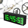 Big Jumbo Digital LED Walll Clock Большой дисплей Настенные украшения Часы, Многофункциональный настольный календарь Despertador LJ201210