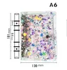 A6 ماء الموانع دفتر غطاء الملونة لينة pvc قوس قزح دفتر الغلاف الطالب يوميات اليد كتب شل