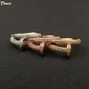 Donia Sieraden Luxe Ring overdreven Europese en Amerikaanse mode nagels koperen micro-ingelegd zirkoon creatieve designer geschenken
