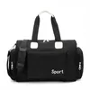 Duffel Bags Unisex Travel Bag Oxford Sport Yoga Handväskor Stora bagage Solid Color Shoulder Portable Gym 2021 XA214M1