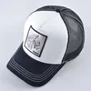 Andningsbara nät baseball cap män unisex trucker caps kvinnor snapback hip hop ben mode häst broderi män streatwear hat1