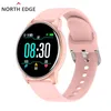 North Edge NL01 Circulair touchscreen Sport Waterdicht Smart Watch met stappenteller Hartslagmonitor954511333