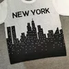 Moda-20ss New York Crewneck Kazak Kazak Sokak Erkek Kadın Örgü Kazak Hoodies Sonbahar Kış Sıcak Dış Giyim