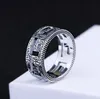 2021 Partihandel Kärlek Ring / Mens Ringar / 925 Sterling Silver Ringar / Mens Ringar / Bröllop Ringar Sets / Kvinnor Ringar / Hjärtring / Silverring med låda