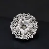 Broche perle or cristal fleur broches écharpe boucle robe costume d'affaires Tops corsage épingles fior femmes fête de mariage bijoux de mode cadeau volonté et sable