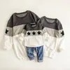 Family Look 2020 Mommy and Me Clothes Fashion Mother Father Baby Cotton Family Clothing Embroidery Star Family Matching Outfits LJ201111