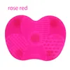 Chaud Maquillage Silicone Pad avec ventouse Beauty Brush Pinceau Nettoyage Pad Nettoyage Tools Livraison Gratuite