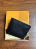 5A Paris xadrez estilo Designer mens carteira famosa bolsa de luxo especial lona múltipla curta pequena carteira bifold com caixa