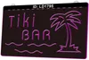 Sign LD1795 Tiki Bar Tanning 3D Engraving LED Light Sign Wholesale Retail