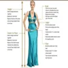 セビーテージ長袖カラックアルジェリアン衣装マーメイドイブニングドレスレースアップリケムスリム正式Prom Gowns Vestidos de Gala LJ201120