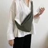 2021 novas mulheres bolsas de lona casual fêmea peito de peito senhoras saco crossbody saco da juventude