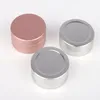 500pcs/lot 15g Empty aluminium cream jars,cosmetic case 15ml aluminum tins metal lip balm container