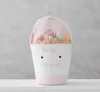 Bunny Ear Easter Baskets bag Check Rabbit Buckets Bunny Ears Easters Day Kids Gift Tote cute Bowtied children candy gifts basket