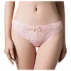 Women Sexy Lace Lingerie Temptation Low-waist Panties Embroidery Thong Transparent Briefs Hollow out Underwear Female G String