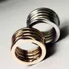 Prachtig 100 eleastisch merk Wedding Rings Joint Brand Women Vintage Sieraden De nieuwste 18K Rose Gold Ring9187218
