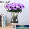 Anemone Artificial Flower Real Touch Silk Poppies Flowers for Wedding Bouquet Home Office Decoration