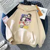 Manga Demon Slayer Anime Imprimer Sweats à capuche Homme Oversize Polaire Poche Pull à capuche Vintage Dessins animés Sweat à capuche Punk Anime Sweats à capuche H1227