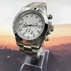 AAA Automatisk handledsur Rostfritt stål Lysande klockor för män Mekaniska armbandsur 41mm Folding Buckle Hardlex Montre Wat287e