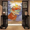 Японский стиль декоративный занавес для оконной двери кухня комната ткань экран ванной комнаты унитаз