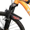 8色自転車フェンダー品質カーボンファイバーフロントバイクマッドガードMTBマウンテンバイクウィングマッドガードサイクリングアクセサリー7277700