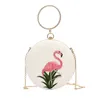 HBP été nouvelle version coréenne de la broderie sauvage flamingo diamant anneau sac à main épaule croix petits sacs à bandoulière femme