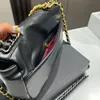 2021 Novo Produto Simple Moda Atmosfera Chain Flap Messenger Bolsa Com Full senso de Design Mulheres Fivela de Ouro Flap Bolsas De Couro Mochila