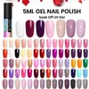 gele gel nagellak