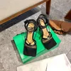 숙녀 여름 고품질 야외 캐주얼 하이힐 샌들 럭셔리 여성 신발 클래식 패션 여성 레이스 하이힐 카스산 샌들