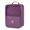 Portable Waterproof Travel Shoe Tote Bag case organizer Hold Shoes perfect For Travel Business Trip Outdoor Sport Q0705