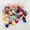 DIY 600PCS 8mm Heart Shape Acrylic Rhinestone Stone Flatback Button DIY Nail Polish .d45a * 5