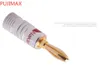 1000X recién llegado Nakamichi 24K oro altavoz enchufes tipo banana conector por Express8921215