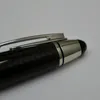 High quality John F. Kennedy Black Carbon fiber Rollerball pen Ballpoint pen Fountain pens Writing office school supplies with JFK Serial Number