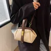 High Sense Texture Small Bag Women's 2021 Autunno e Inverno New Fashion Borsa a tracolla versatile, Borsa a mano in stile straniero di minoranza