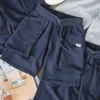 Maden Navy P44 Last Joggers Shorts Män Loose Work Bomull Bigger Pocket Tactical Korta Byxor Casual Overaller Man Kläder 220301