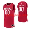 Indiana Hoosiers Jerseys Jacquez Henderson Jersey Damezi Anderson Yarışı Thompson Joey Brunk NCAA Koleji Basketbol Formaları Özel Dikişli