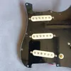 Actualización Cargada SSS GUITAR PICKGUARD SD AMARILLO SSL1 Alnico 5 Pickups para Strat Guitar Solding Harness 1 Set