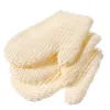 Натуральная сизальная ванна спа для душа скруббер гурмана волокна перчатки Mitt смягчить гладкую обновленную кожу Anti-старение экологически чистые RRE12286