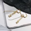 Proste Metalowe Tassels Łańcuch Pin Krzyż Wisiorek Kolczyki Dla Kobiet Moda Kryształ Geometryczne Unikalne Kolczyki Biżuteria
