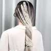 直接供給ファッションヘッドウェア模造真珠タッセルヘアチェーンヘアアクセサリー