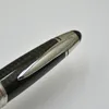 High quality John F. Kennedy Black Carbon fiber Rollerball pen Ballpoint pen Fountain pens Writing office school supplies with JFK Serial Number