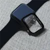 Custodia in vetro per Apple Watch Serie 6 5 4 3 SE 44mm 40mm Caso IWatch Caso 42mm 38mm Protezione schermo paraurti + copertina Apple Watch Accessorie