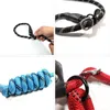 Colares Colares Lashes P Chain Coleira Deslizamento Collar Pet andando Leads Nylon Mountain Climbing Corrida Choppy Traction for Pequeno Médio Grande Dogs1