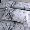 Set di biancheria da letto con motivo a pietra Tinta unita Multi colore Semplicità Copripiumino Federa Set di trapunte per letto matrimoniale 42xq K22950