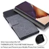 холст кожаный бумажник флип магнитная задняя крышка Крышка с слотом для карт Samsung Galaxy Note 20 Ультра S20 Plus S10 Plus S10e S7 S8 S9