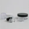 1000 x 1g 2g 3g 10g 20g Refillerbar flaskor Travel Face Cream Lotion Cosmetic Container Plast Makeup Jar Pot Containers