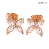 silver jewelry rhinestone earrings womens flower earrings gold hoops earrings fashion diamond earings jewelry1536498