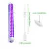 LED UV Black Light Fixtures 10W DJ Party Strip Lights Effet Violet Tube LED pour Noël Bar Disco Club Halloween Y201006