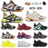 2022 Fashion Triple S 3.0 Casual Shoes Paris Men Sneakers Runner Blue Grey White Orange Trainer Lime Red Pink Women Trainers Size36-47