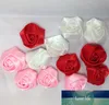 100PCS 5 cm (1.96inch) al por mayor falsa seda libre del envío Rose Rose ramo de flores material artificial Tela 37 colores para elegir